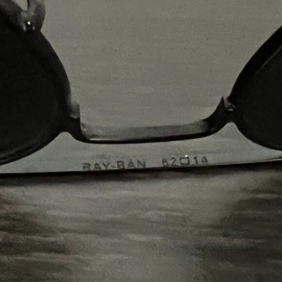 Ray Ban Aviator Black Large Metal Frame - Picture 6 of 7